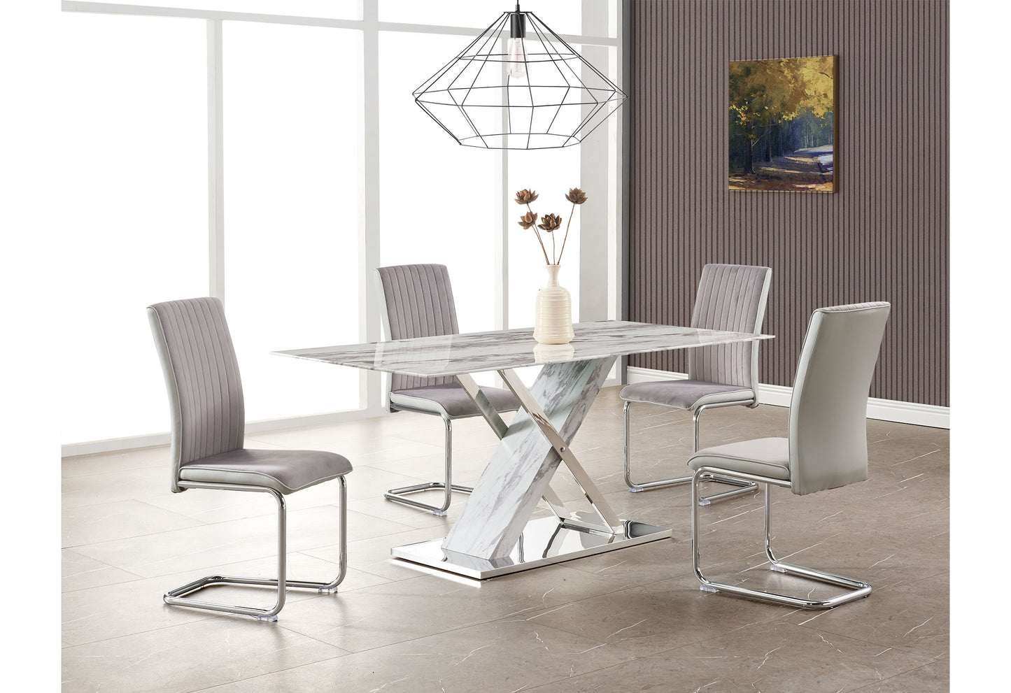 Carrara Table Set