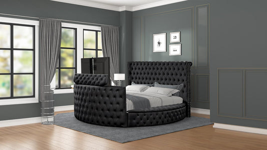 Maya Upholsted TV Bed Frame