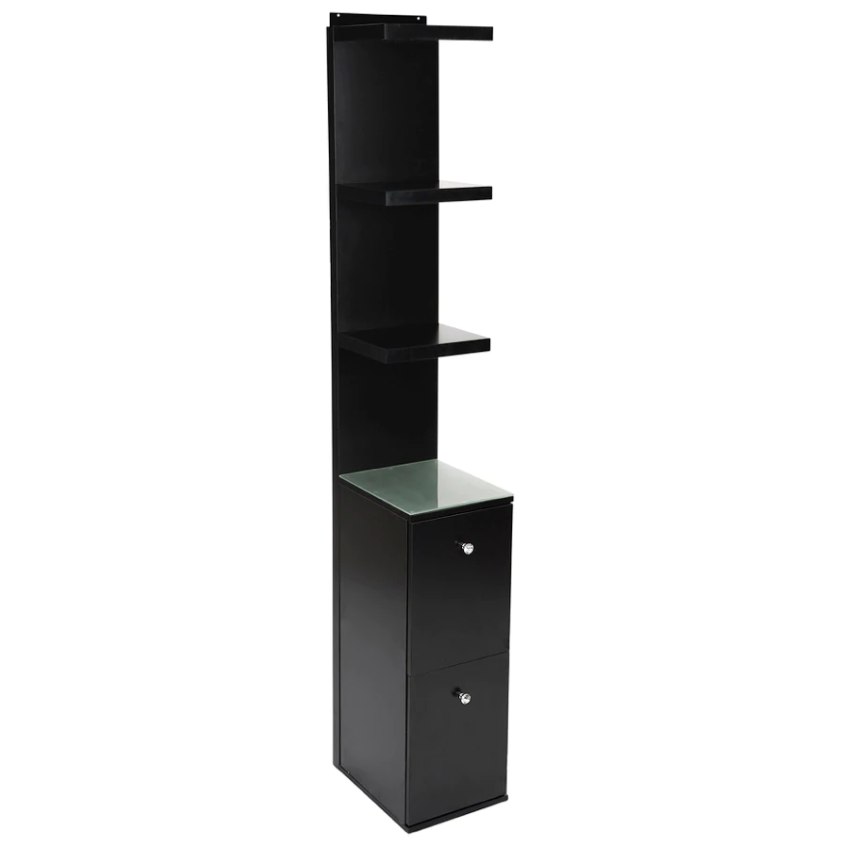 Column With Drawers ( White, Black or Pink )