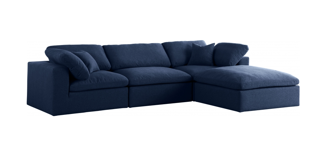 Serene Cloud Modular Reversible Sectional