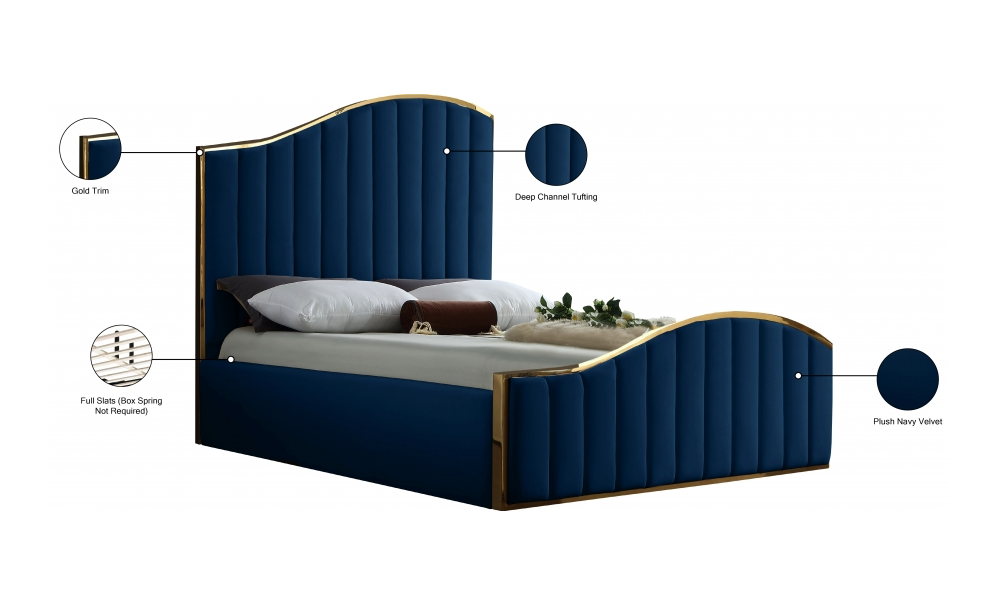 Jolie Velvet Bed Frame