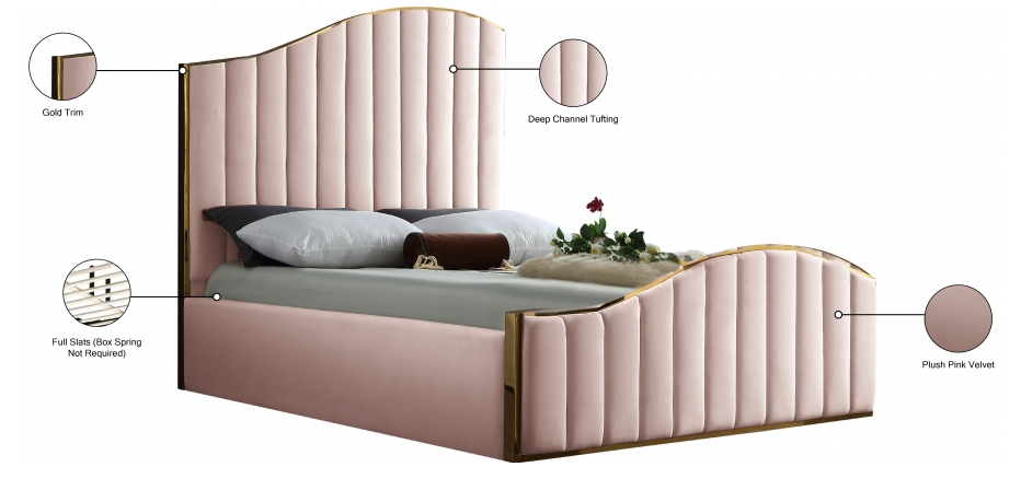 Jolie Velvet Bed Frame