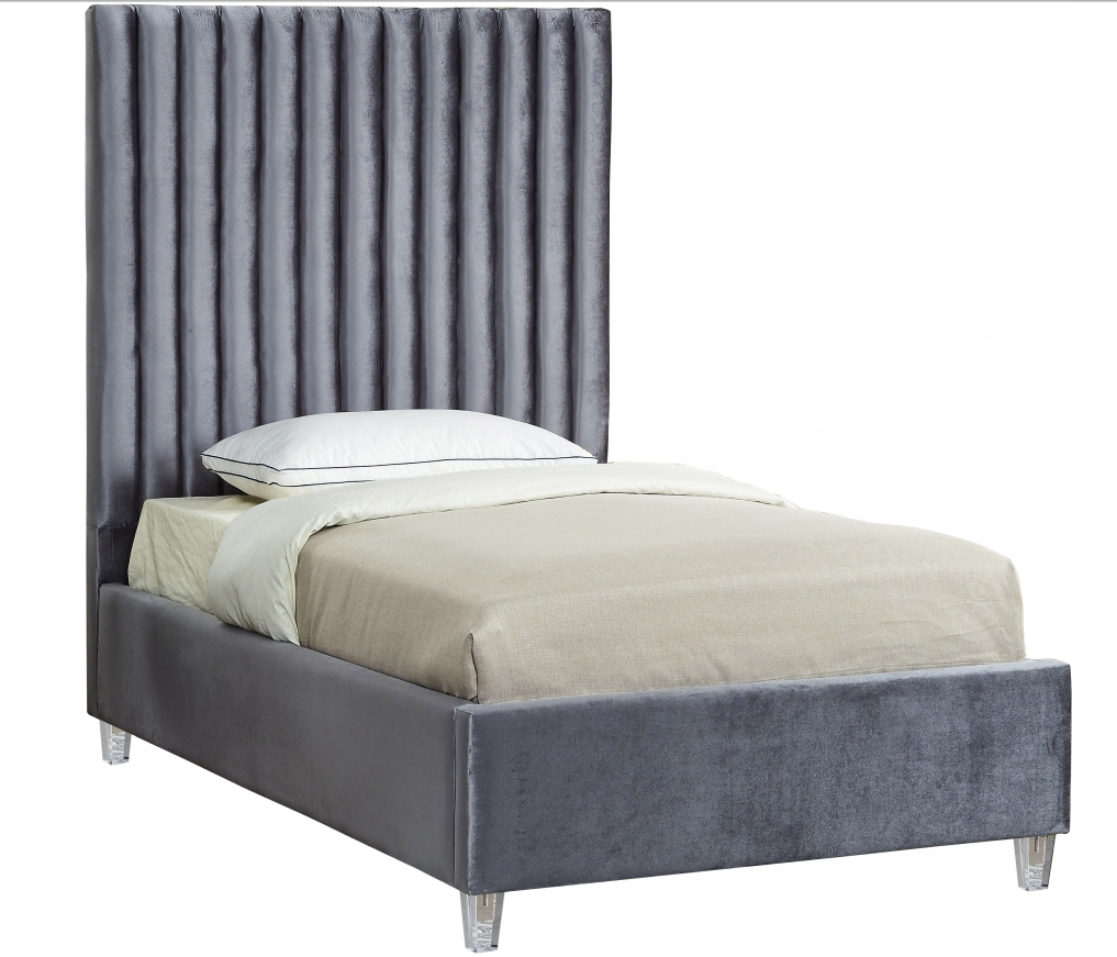 Candace Velvet Bed