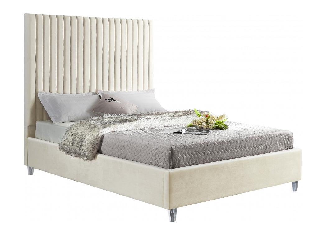 Candace Velvet Bed