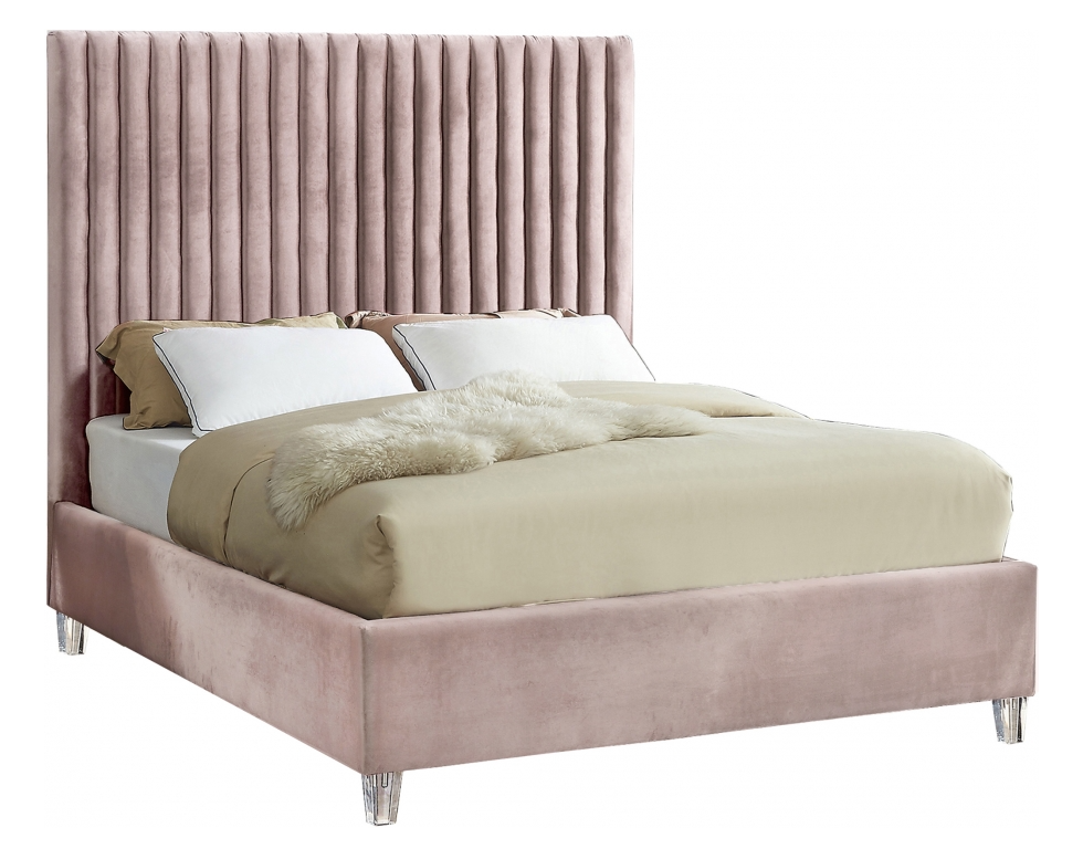 Candace Velvet Bed