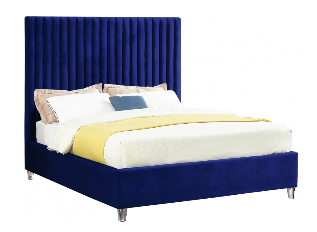 Candace Velvet Bed